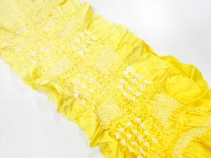 正絹　絞り　帯揚げ